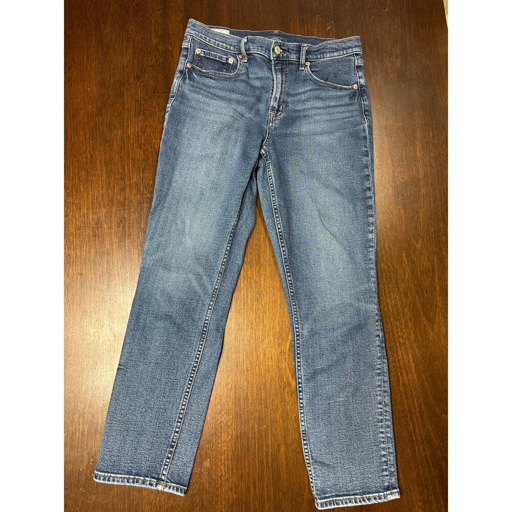 Gap Vintage Slim Mid Rise Jeans Women 12/31 Retro Academia Grunge 90s Straight